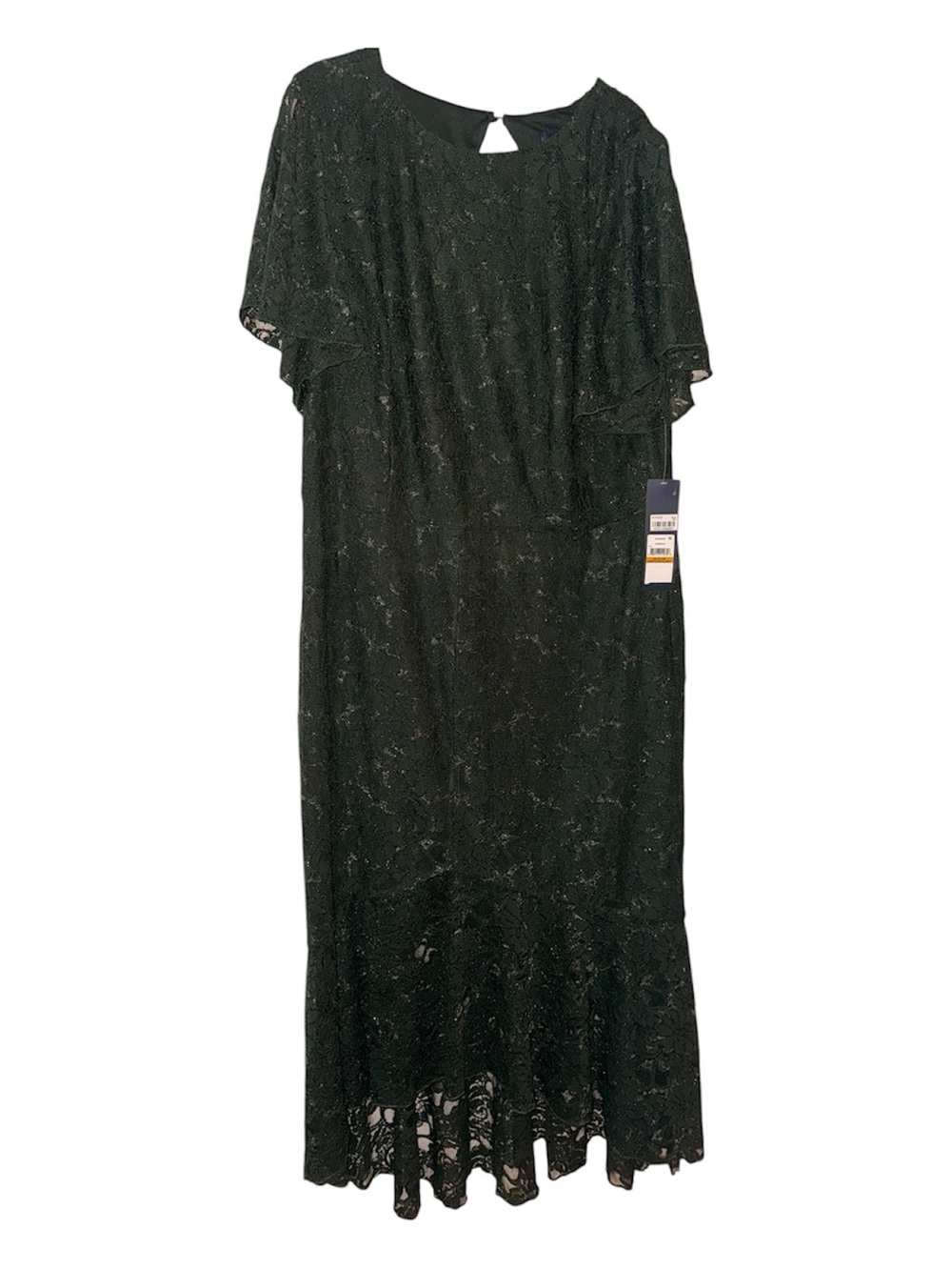 Green Lace Formal Dress